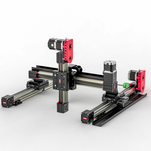 Robot à <span class=keywords><strong>portique</strong></span> QRXQ RXP45-XYZ-114, robot CNC à 3 axes, table de machine, guide linéaire, accessoires de tour, glissière XYZ personnalisée - Product Image 1