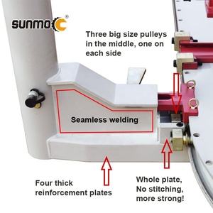 Machine de redressage de châssis Sunmo AUTO BODY SHOP 2 tours ou 3 supports 360 degrés avec pinces offertes, chariot à outils SM-E1300, équipement d'atelier automobile - Product Image 3