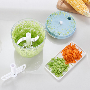 Trituradora Manual <span class=keywords><strong>de</strong></span> alimentos, trituradora <span class=keywords><strong>de</strong></span> verduras, hierbas, cebollas, ajo, Chpoper, picadora <span class=keywords><strong>de</strong></span> carne, nueva cocina - Product Image 4