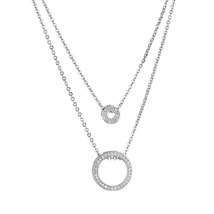 Set di Orologi da Donna IBSO con Collana Argento, Orologio al Quarzo, Gioielli Femminili, Orologio al Quarzo con Cristalli Creativi, <span class=keywords><strong>Regalo</strong></span> per <span class=keywords><strong>Signora</strong></span> - Product Image 4