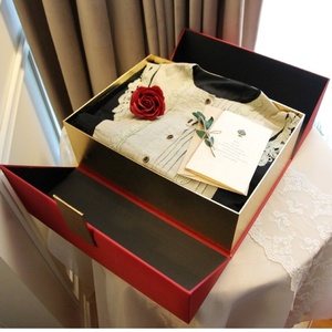 Caja Rígida de Papel de Doble Apertura Personalizada con Puerta Magnética, Empaque de Lujo para Pasteles de Luna y Regalos Festivos - Product Image 1