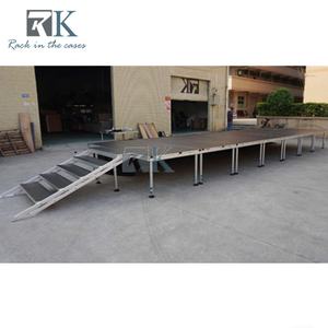 Plataforma de Escenario de Carga Pesada, Soportes de Escenario de Aluminio de Fácil Instalación en Venta - Product Image 6