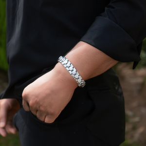 E350-B190-0021P สร้อยข้อมือแฟชั่นแบบโซ่และแบบเชื่อมต่อ - Product Image 3