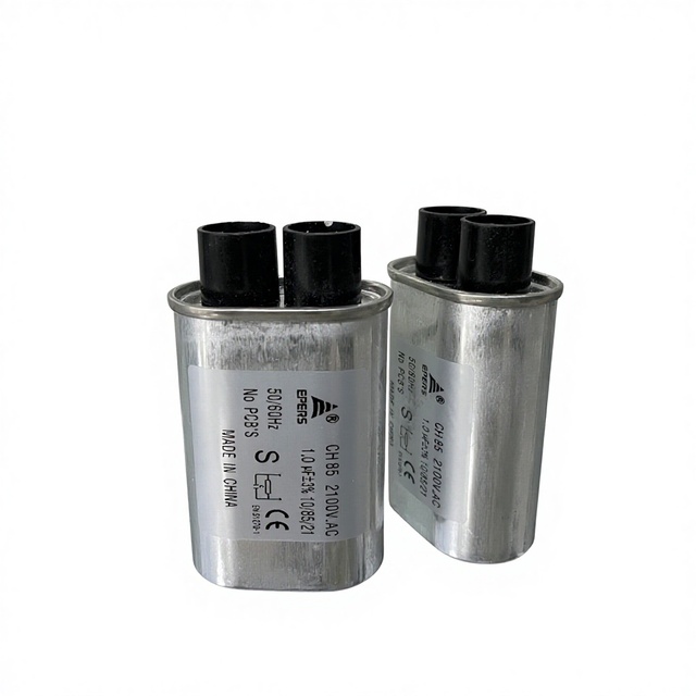 EPERS CBB65 AC Motor Running Capacitor for HVAC Air Conditioner Parts Metalized Polypropylene Film Capacitor Aluminum Shell