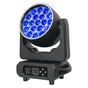 Chất lượng cao 19 cái 15 Wát RGBW <span class=keywords><strong>Led</strong></span> <span class=keywords><strong>zoom</strong></span> rửa di chuyển đầu ánh sáng DMX điều khiển cho Câu lạc bộ đêm bên khách sạn DJ - Product Image 4