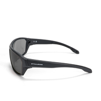 Lunettes de soleil de sport TR90 à monture noire, verres polarisés, légères, confortables, protection UV pour la pêche, le cyclisme, la course à pied