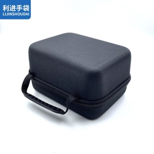 Étui de transport rigide Eva noir, boîte de rangement portable pour emballage de casque, étui de protection pour électronique 3C - Product Image 1