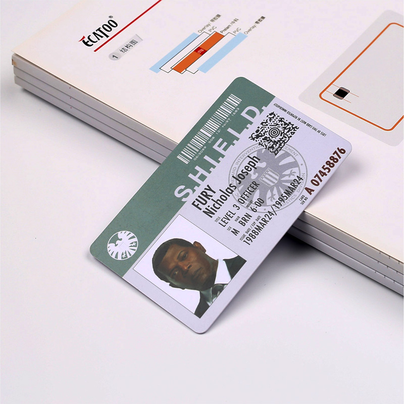 High quality Customized ID card Staff employee card name business card