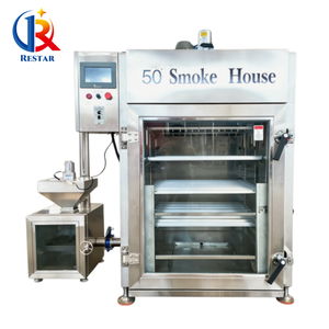 Four à fumer professionnel 30/50/100/250 kg pour aliments, viande, canard, poisson, pieds de porc - <span class=keywords><strong>Machine</strong></span> à fumer le poisson et la viande - Product Image 1