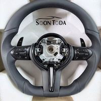Maßgefertigtes Vibrations-Lederlenkrad für BMW M3 M5 F20 F22 F23 F30 F33 F34 X1 F48 X5 F15 X3 F25 F10 E90 E70 E84 F13