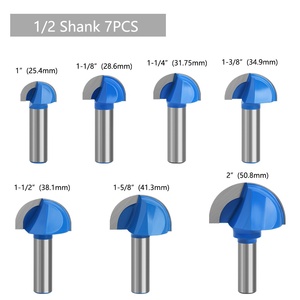 12mm chế biến gỗ nửa vòng nổi ren tròn dưới Bộ định tuyến <span class=keywords><strong>bit</strong></span> omputer Máy khắc bóng <span class=keywords><strong>bit</strong></span> - Product Image 5