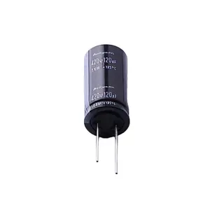 Aluminium Elektrolytische Condensatoren 120Uf 20% 420V 420txw120mefc 18X35 Plug-In D18xl 35Mm Mlcc Filmcondensator