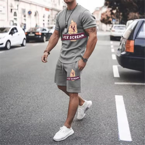 Ensemble de survêtement pour homme YX YRFS-8803 2025, vêtements de sport d'été, décontracté, grande taille, séchage rapide, respirant, léger, numérique - Product Image 6