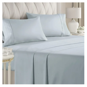 Chất lượng cao Breathable tấm ga trải giường tre thoải mái hiện đại <span class=keywords><strong>c</strong></span>ảm giá<span class=keywords><strong>c</strong></span> đượ<span class=keywords><strong>c</strong></span> trang bị bộ đồ giường cho khách sạn bán buôn - Product Image 6
