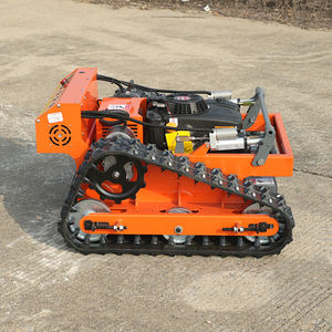 Livraison gratuite Tondeuse à gazon intelligente Rc Robot à distance Mini tracteur à essence Mini robot à virage zéro Chasse-neige à gaz Tondeuse à gazon à lame de neige - Product Image 2