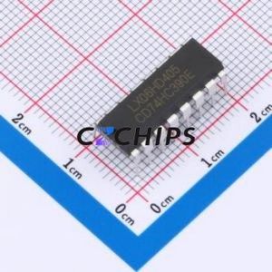 Original-Nuevo CD74HC390E(LX) DIP-16 Contador/divisor de chip IC de circuito integrado - Product Image 1