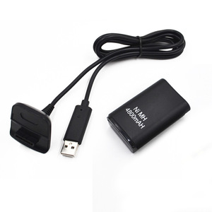 มีตัวควบคุมแบบใช้สายแบบ2-in-1 <span class=keywords><strong>Xbox360</strong></span>แบตเตอรี่ในตัวพร้อมสาย<span class=keywords><strong>ชาร์จ</strong></span> - Product Image 1