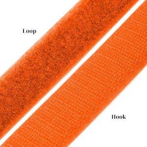 Fabrika Yeşil Turuncu Cırt Cırt, 11cm Genişliğinde Naylon Bağlantı Elemanı, Giysi Çantası Aksesuarı, Toplu Renk Özelleştirme - Product Image 5