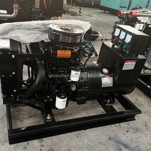 Generador Diésel Silencioso de Bastidor Abierto, Personalizado para Pequeños Hogares, 12KW 15KW 20KW, Monofásico/Trifásico, 220V 400V - Product Image 1