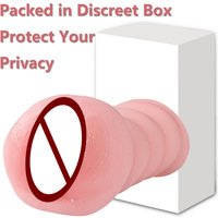 Famous Ware Muñeca de silicona de molde inverso de vagina y cadera para hombre, simulación humana, copa de avión, productos sexuales divertidos para adultos, impermeable, 600g
