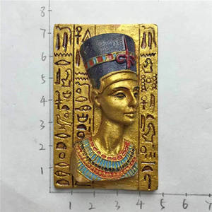 Imán de Resina con Diseño de <span class=keywords><strong>Egipto</strong></span>, Imán 3D de Nefertiti para Refrigerador, Recuerdo Turístico, Pegatina de Viaje, Imán para Refrigerador de <span class=keywords><strong>Egipto</strong></span> - Product Image 3