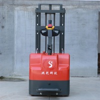 Gerbeur à palettes électrique à moteur AC, propulsion arrière, capacité 1,2T (1000 kg)
