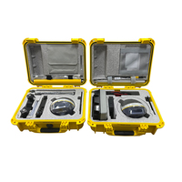 Set Base dan Rover South G2 RTK GNSS RTK untuk Instrumen Survei Lahan, Penerima GPS RTK