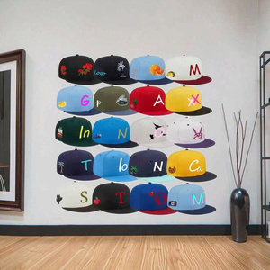 Gorra de Béisbol de Alta Calidad para Hombre Estilo Urbano, Nuevo Diseño Original, Gorras Snapback <span class=keywords><strong>Negras</strong></span> Vintage de Poliéster con Parte Trasera Cerrada, Gorras Deportivas - Product Image 1