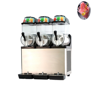 Quality High Strength 1 2 3 Tank Frozen Drink Slush Smoothie Maker Electric Snow Melting Machine - Product Image 6