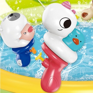 迷你卡通独角兽水枪儿童遥控射击夏季室内户外玩具耐用塑料制成 - Product Image 2