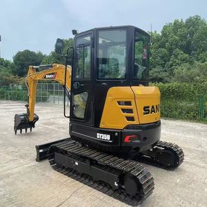 Excavadora de cadenas SANY SY35U de segunda mano a precio económico, miniexcavadora de 3.5 toneladas, lista para envío - Product Image 1