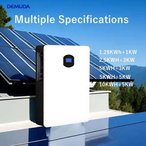 แบตเตอรี่ LiFePO4 แบบติดผนังเชิงพาณิชย์ 5KW 10KWh ระบบกักเก็บพลังงานไฮบริดกริด MPPT ระบายความร้อนด้วยอากาศ IP54 - Product Image 3