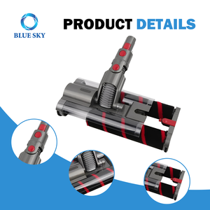 Đầu Hút Chân Không Con Lăn Mềm Sạch Hơn Đầu Đôi Con Lăn Bàn Chải Đầu Thay Thế Cho Dys omni-glide SV19/2 Máy Hút Bụi Các Bộ Phận - Product Image 2
