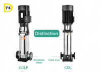 Pompa Sentrifugal Vertikal Stainless Steel Satu Tahap CDM15/CDMF32 OEM 3.5HP 60Hz Aliran Tinggi Daya Angkat Tinggi Pompa Booster Air