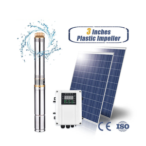 Bomba Solar Sumergible de 3 Pulgadas, 0.4 HP, 24 V, 300 W, Motor CC sin Escobillas, Impulsor de Acero Inoxidable 304, Kit Completo - Product Image 1