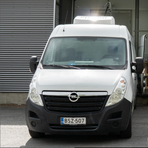 Fourgonnette de transport frigorifique électrique à batterie DC12V/24V à haute capacité de refroidissement avec unité de réfrigération de 6 à 10 m (-18°C) - Product Image 1