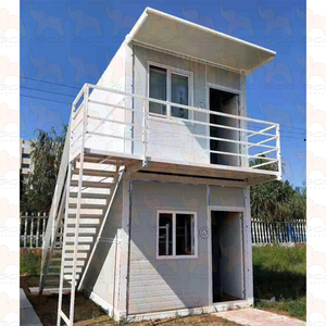 Particiones plegables prefabricadas personalizadas para dormitorio de oficina, <span class=keywords><strong>casa</strong></span> prefabricada, contenedor de dos pisos, <span class=keywords><strong>casa</strong></span> a la venta - Product Image 3