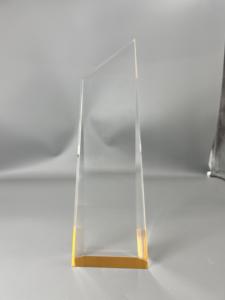 جائزة تذكارية مخصصة صديقة للبيئة من الأكريليك المصقول، هدايا للشركات، تقدير للموظفين، منقوشة بالليزر، شفافة للفعاليات الرياضية - Product Image 5