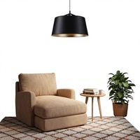 Lustre de table de restaurant et de bar en tissu nordique, moderne, simple, créatif, personnalité, tendance, atmosphérique, chambre à coucher, salle à manger, maison