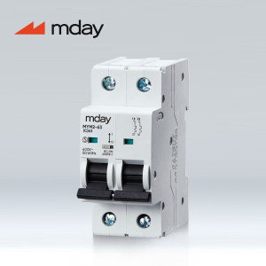 Top AC MCB MYM2-63 ngắt mạch 1P 2P 3P 4P Mini thu nhỏ 16A 25amp 63A cho năng lượng mặt trời PV hệ thống 6kA - Product Image 2