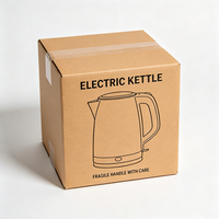 Boîte d'emballage personnalisée pour bouilloire électrique, en carton ondulé robuste de qualité alimentaire, pour l'expédition d'appareils électroménagers