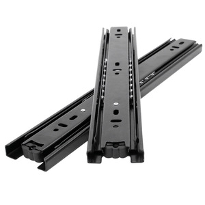 GQK Heavy Duty Undermounted Concealed Slide Full Extension <b>Kitchen</b> Cabinet Drawer Telescopic Runners Slides - Product Image 1