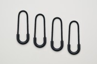 Accessoires de confection de vêtements en PU et PVC, curseurs de fermeture éclair en silicone durables et personnalisables, directement de l'usine