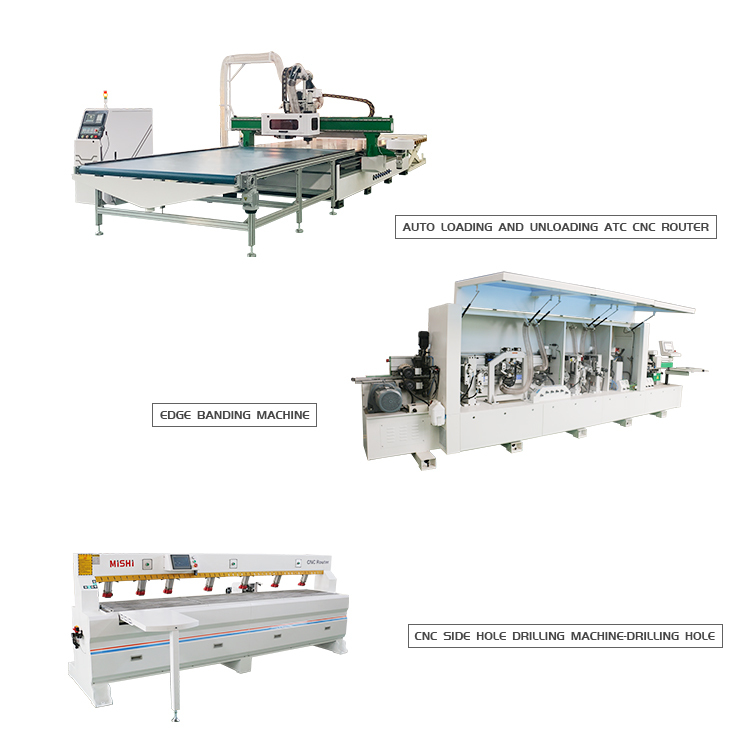 MISHI Furniture Production Line Cnc Router