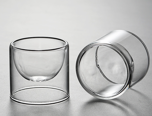 Portavelas <span class=keywords><strong>de</strong></span> Vidrio Transparente <span class=keywords><strong>de</strong></span> Doble <span class=keywords><strong>Pared</strong></span>, Resistentes al Calor, Recipientes para Velas Aromáticas, Decoración del Hogar, Hechos a Mano - Product Image 2
