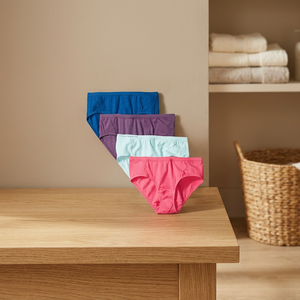 Culottes menstruelles anti-fuites en coton de marque ASAP, taille haute, réutilisables, sans ailettes, pour femmes et jeunes filles - Product Image 2