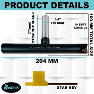 Assorts 8 Fly Cutter 3/4 Straight Shank TCMT1604 Single Flute For Cnc <b>Machining</b> Center - Product Image 2
