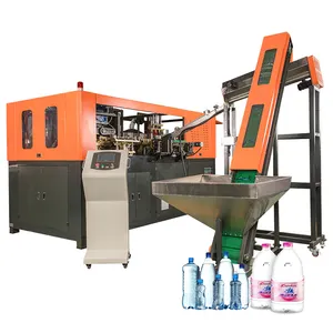 4000BPH Fully Automatic Bottling Drink Coffee Water Beverage PET Bottle Round Square Bottling Plastic Blowing Machine