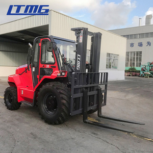 LTMG 4 Wheel Drive Fork <strong>Lift</strong> <strong>Truck</strong> 3.5 Ton <strong>3t</strong> diesel Rough Terrain Forklift Price - Product Image 1