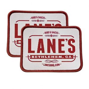 Wholesale Designer Chenille Hat <b>Badge</b> Brand Clothing Woven Label Sewing Woven Patches for T-Shirts - Product Image 2